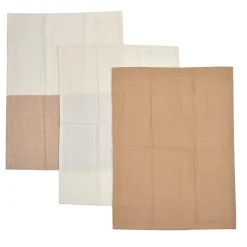 Clearance Lot x3 torchons gaufres 50x70cm Linge De Table, Cuisine·Torchon