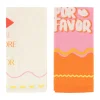 Best Lot x2 torchons more amore 45*65 Linge De Table, Cuisine·Torchon