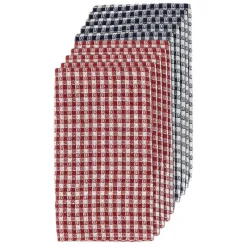 Outlet Lot x10 torchons petits carreaux Linge De Table, Cuisine·Torchon