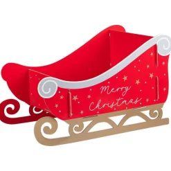 Luge de noel deco a poser Enfant Accessoire Noël Enfant