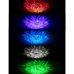 Lumiere laser a ondes marines Luminaire Festif