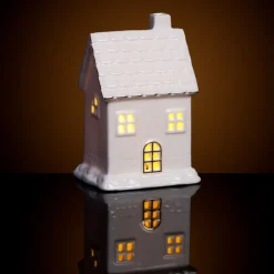 Best Maison blanche et doree avec led Décoration