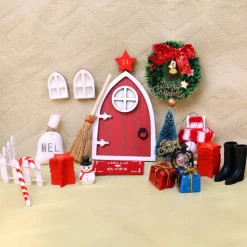 New Maisonnette de noel miniature 44 Enfant Accessoire Noël Enfant