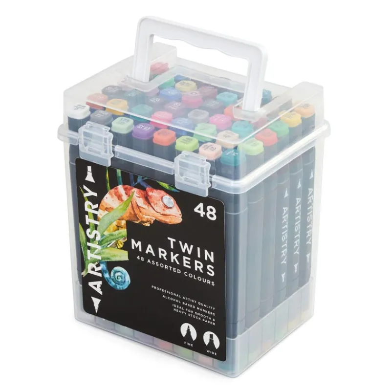 Outlet Marqueurs doubles x48 Enfant Loisirs Créatifs|Loisirs Créatifs