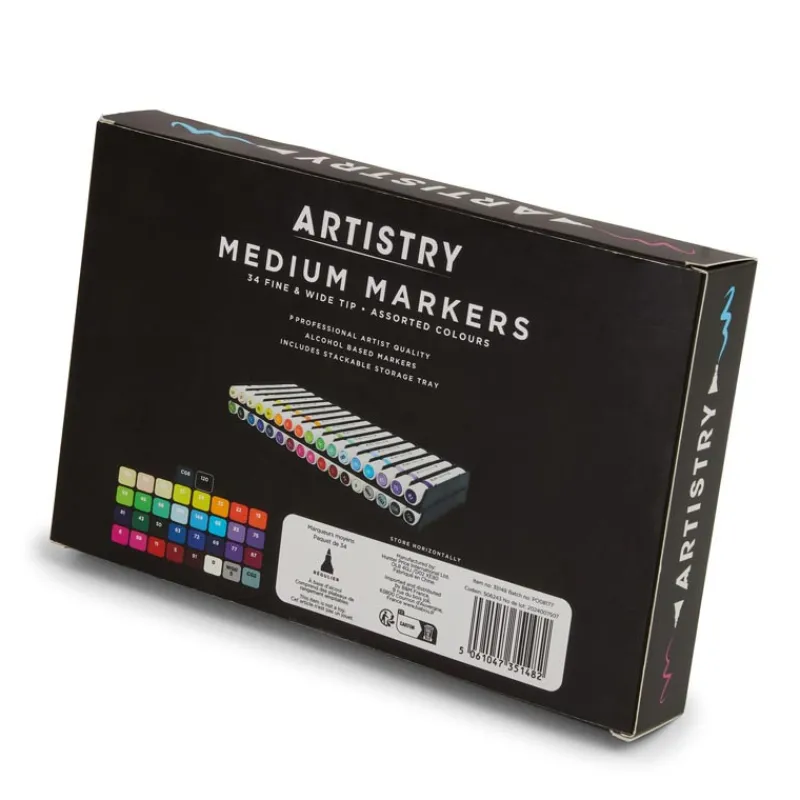 Sale Marqueurs moyens x34 Enfant Loisirs Créatifs|Loisirs Créatifs