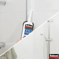 Sale Mastic sanitaire 280ml blanc Colle, Adhesif