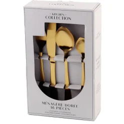 Online Menagere 16 pieces inox or Vaisselle, Art De La Table·Couverts, Ménagère