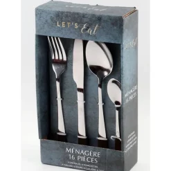 New Menagere 16 pieces metal Vaisselle, Art De La Table·Couverts, Ménagère