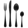 New Menagere 16pcs inox noir manche Vaisselle, Art De La Table·Couverts, Ménagère