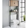 Outlet Meuble dessus wc/machine a laver Salle De Bain