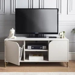 Online Meuble television creme Salon
