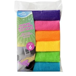 Microfibre x6 32x36cm Balai, Serpillère, Brosse