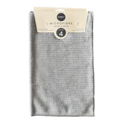 Clearance Microfibres x4 40x48cm Balai, Serpillère, Brosse