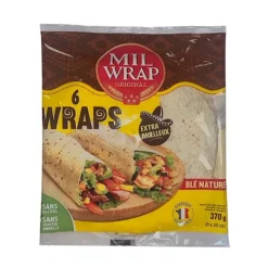 Sale Mil wrap dia25cm x6 370g Epicerie Salée·Cuisine Du Monde