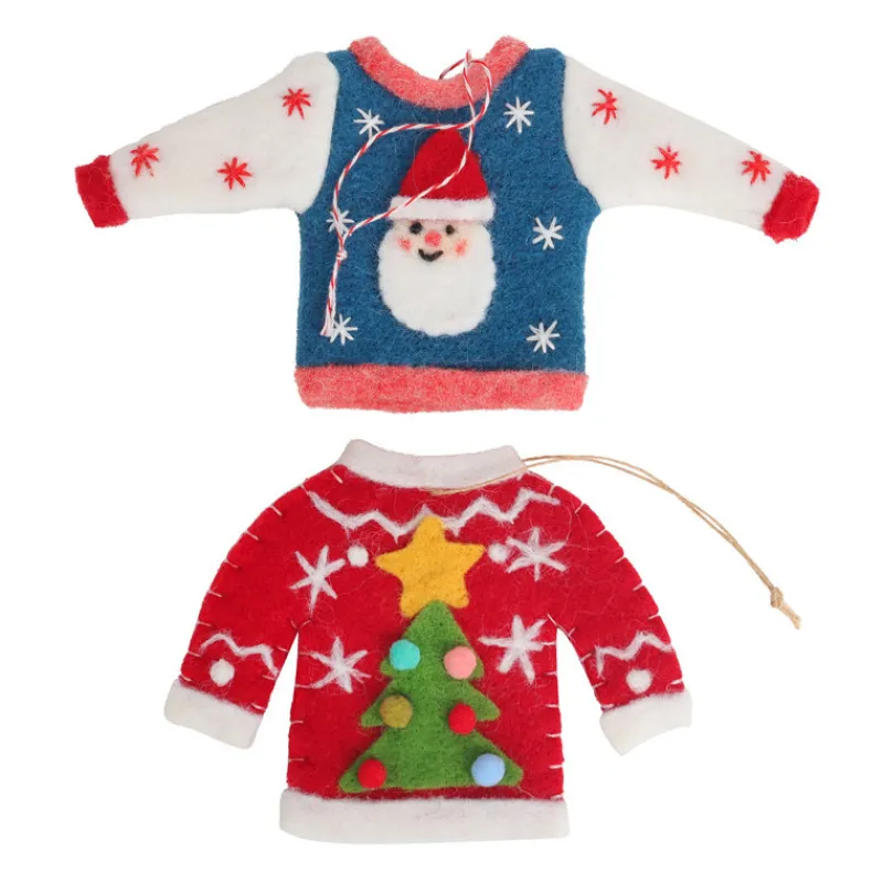 Sale Mini pull de noel a suspendre Décoration De Sapin