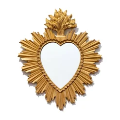 Clearance Miroir ex voto coeur m Miroir