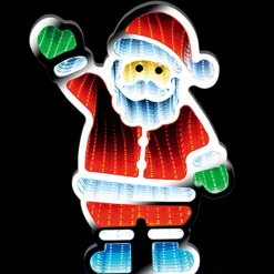 Discount Miroir infini led pere noel Décoration Lumineuse