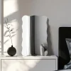 New Miroir ondule chrome Miroir