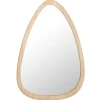 Miroir ovoide bois Miroir