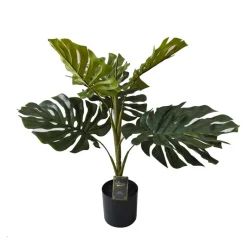 New Monstera artificielle h68cm Fleur, Plante Artificielle