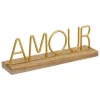 Mot a poser amour or Objet Décoratif