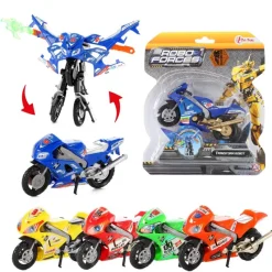 New Moto transformable en robot Enfant Véhicule, Circuit|Véhicule, Circuit