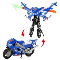 New Moto transformable en robot Enfant Véhicule, Circuit|Véhicule, Circuit