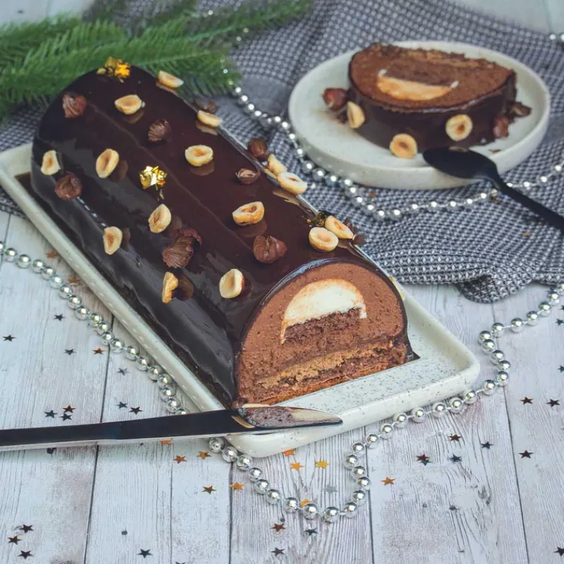 Clearance Moule a buche 30cm m12 Plat, Moule