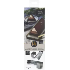 Discount Moule a buche triangulaire 31x10 Plat, Moule