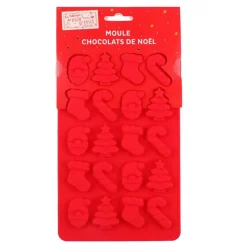 Hot Moule chocolat noel Plat, Moule