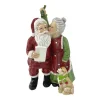 Discount Mr et mme pere noel h25.5cm Décoration