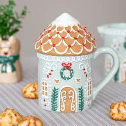 Clearance Mug maison avec couvercle Vaisselle, Art De La Table·Tasse, Mug, Bol