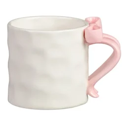 Mug blanc effet bulle avec anse Vaisselle, Art De La Table·Tasse, Mug, Bol