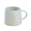 Clearance Mug blanc et motif sapin Vaisselle, Art De La Table·Tasse, Mug, Bol