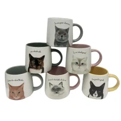 Sale Mug- chat et message Cadeau Animal|Idée Cadeau