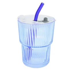 Clearance Mug en verre avec paille 4 a Vaisselle, Art De La Table·Bouteille, Carafe