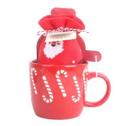 Clearance Mug et chaussettes noel Cadeau, Coffret Gourmand