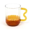 Mug strie anse orange Vaisselle, Art De La Table·Tasse, Mug, Bol