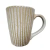 Sale Mug strie marron 0.35l Vaisselle, Art De La Table·Tasse, Mug, Bol
