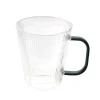 Outlet Mug strie transparent hanse jaun Vaisselle, Art De La Table·Tasse, Mug, Bol