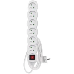 Best Multiprise 6 prises +interrupteu Rallonge, Multiprise