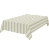 Hot Nappe a rayure kaki Linge De Table, Cuisine·Nappe