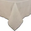 Online Nappe beige lisere noir Linge De Table, Cuisine·Nappe
