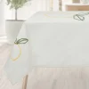 Outlet Nappe broderie citron 140*240 Linge De Table, Cuisine·Nappe