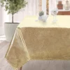 Nappe dore microfibre 140x240cm Linge De Table, Cuisine·Nappe