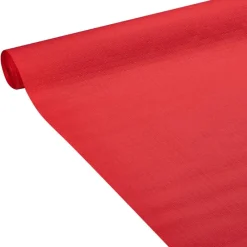 Clearance Nappe gaufree 1.18x20m rouge Vaisselle Jetable