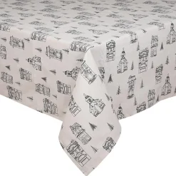 Hot Nappe motifs nordic 140x240cm Linge De Table, Cuisine·Nappe