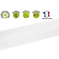 Online Nappe spunbond 1.2x20m blanc Vaisselle Jetable