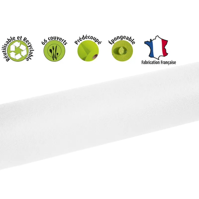 Online Nappe spunbond 1.2x20m blanc Vaisselle Jetable