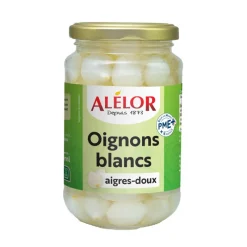 Oignon blanc vinaigre 200g Epicerie Salée·Condiment, Assaisonnement